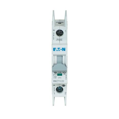UL 489 WMZT DIN Rail Miniature Circuit Breaker, 10 kAIC at 480/277V, Single-pole, C Curve, 20A, Standard box terminals
