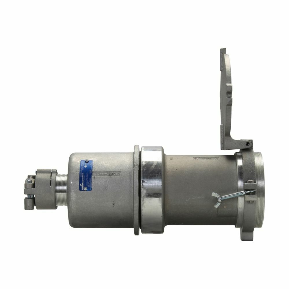 Eaton Crouse-Hinds series Arktite APRL connector, 200A, 1.375-1.875", Three-wire, four-pole, 50-400 Hz, Style 2, Copper-free aluminum, Mechanical lug, 600 Vac/250 Vdc, 0.687"