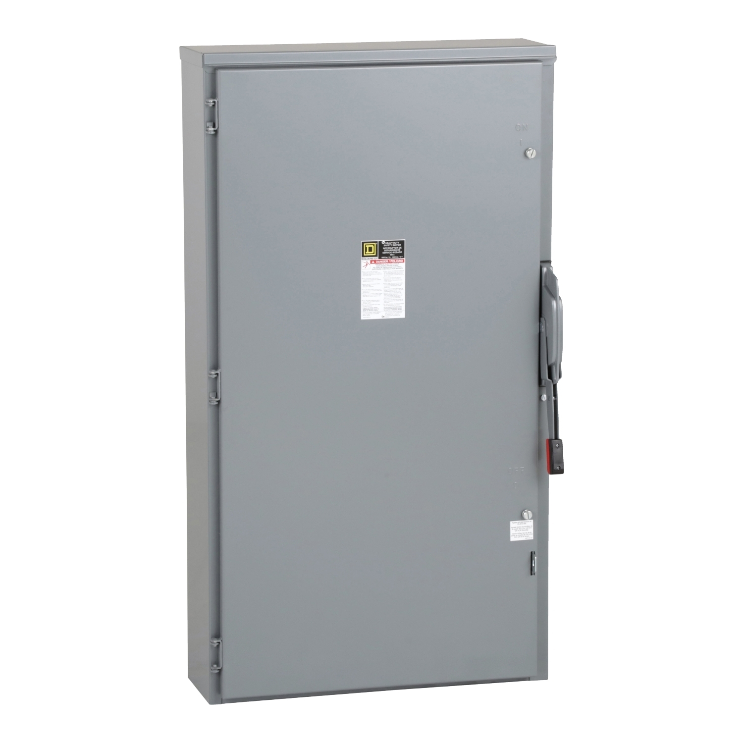 Safety switch, heavy duty, non fusible, 400A, 4 wire, 3 pole, 1 neutral, 350hp, 600VAC/DC, NEMA 3R
