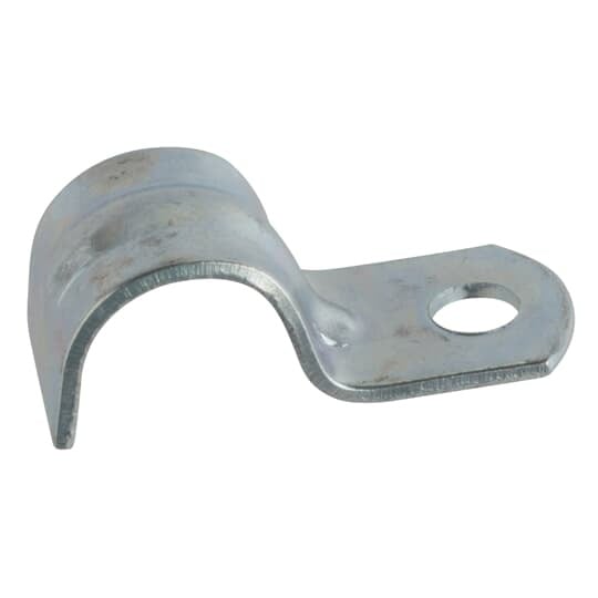 2 Inch, Steel One Hole Strap, Zinc Plated, For Use with Rigid/IMC Conduit