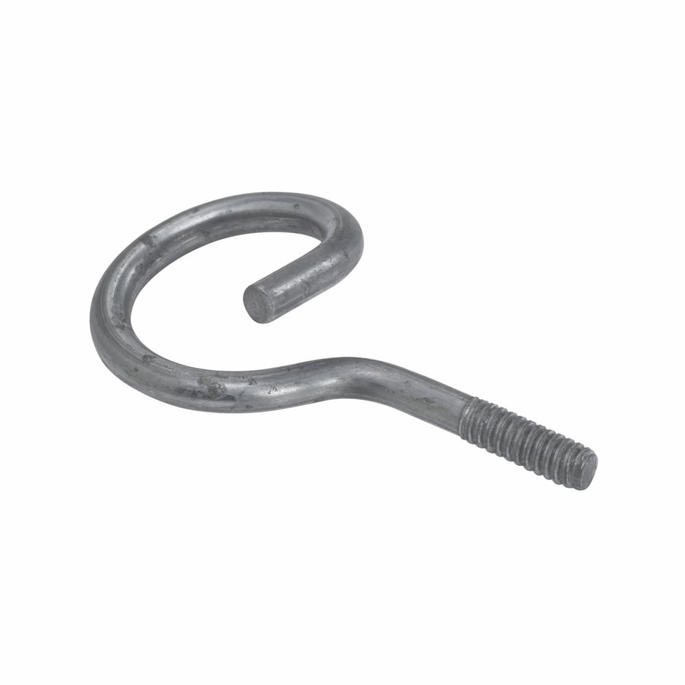 Eaton B-Line series datacomm and low voltage support fasteners, Zinc plated, 50 lbs, Steel, 0.75", 10-24" x 9/16", Used with fasteners for addiitonal support, Threaded bridle rings