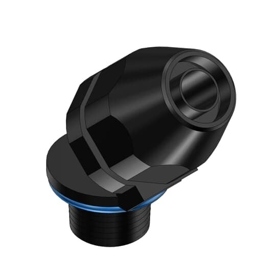 1 Inch 45 Degree Non-Metallic Liquidtight Bullet Connector