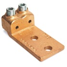 Locktite Copper Double-Barrel Lug for Conductor Range 8-4 AWG