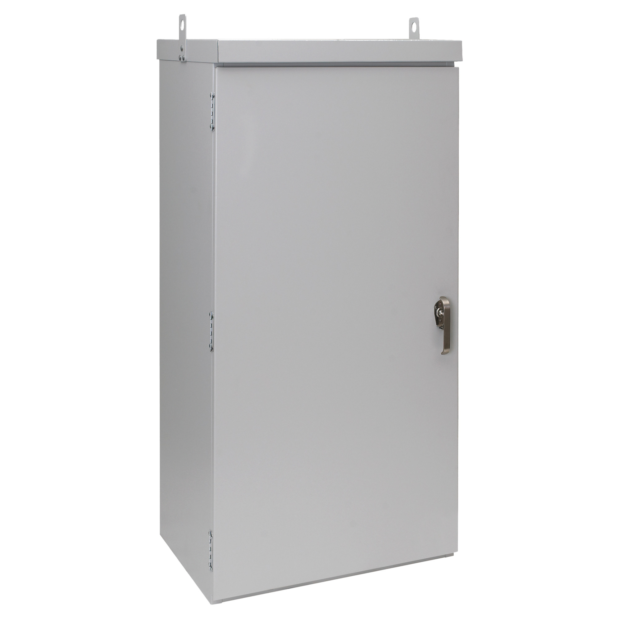 WeatherPro Outdoor Pad Mount Type 3R, 60.00x36.00x18.00, Lt Gray, Steel