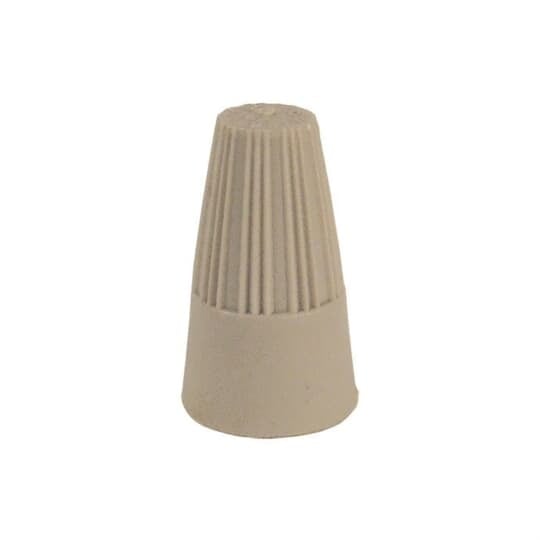 Gray XTP non-winged wire connector. (100 pieces per box)