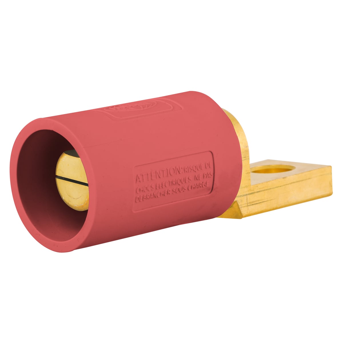 Single Pole Products, 300/400A Series,Male, Offset Stud Type, Red