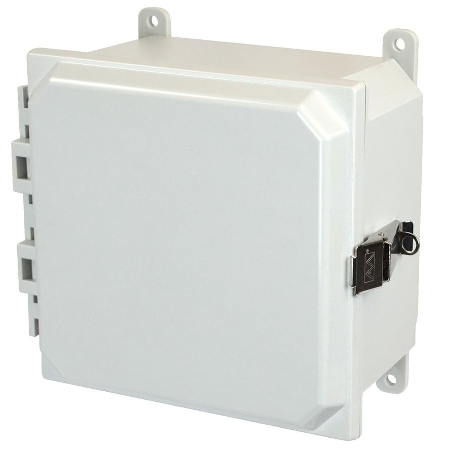 8X8X4 PC ENCL HNG SL CVR FEET