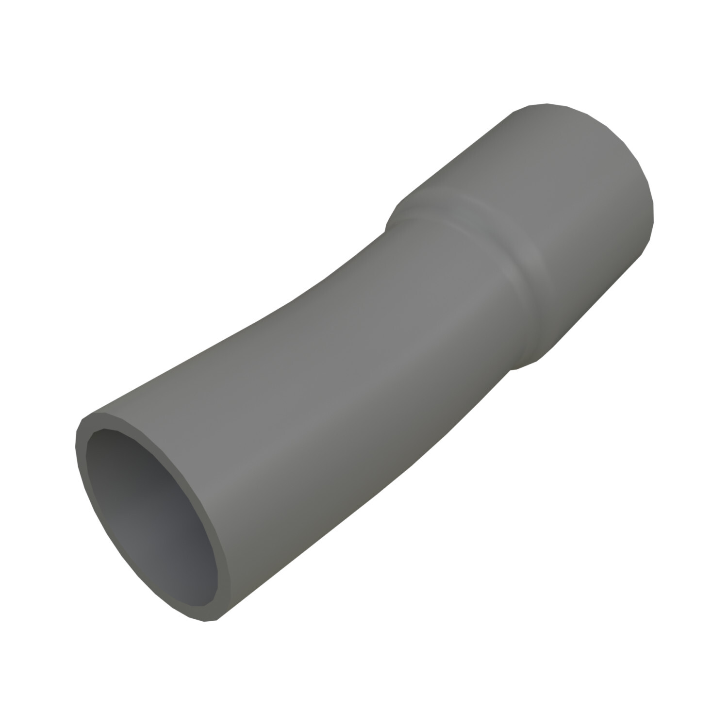 5 in x 11.25 deg PVC Schedule 40 Elbow, Standard Bend Radius, Belled End