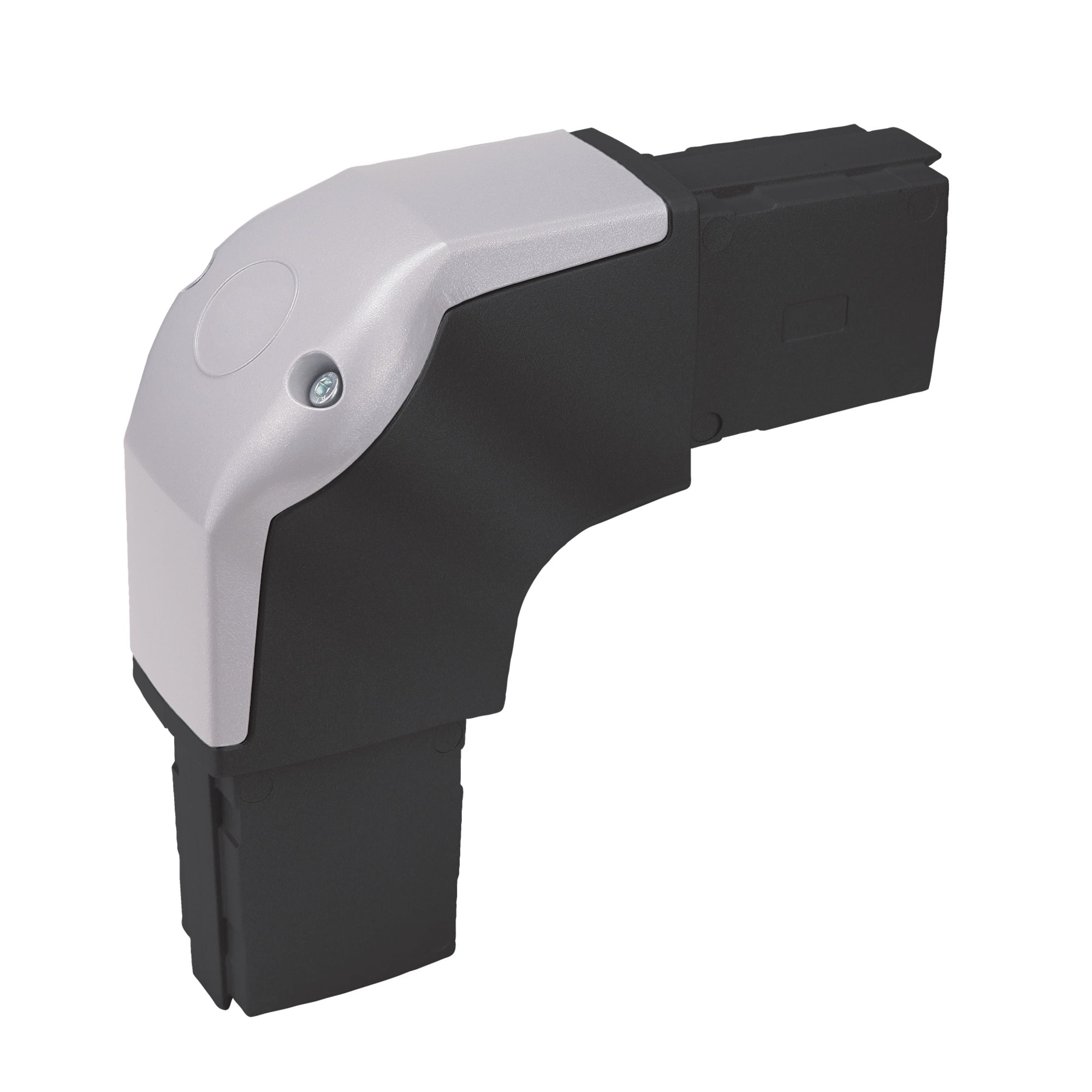 Syspend 180-Max Elbow, 7.68x7.68x3.15, Black, Aluminum