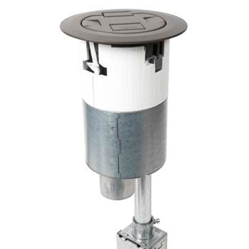 4IN PREWIRED SURFACE DUP GY