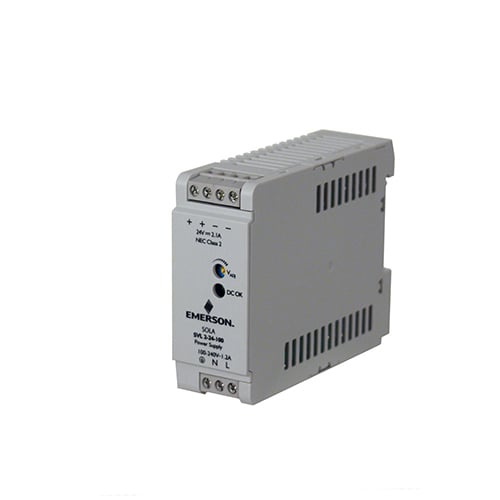 SVL Essential Din Rail Series, Nominal Output Voltage: 24VDC, Nominal Output Current: 2.1A, Max. Power: 50W, Frequency Rating: 50/64Hz, Single Phase, DIN Rail Mounting