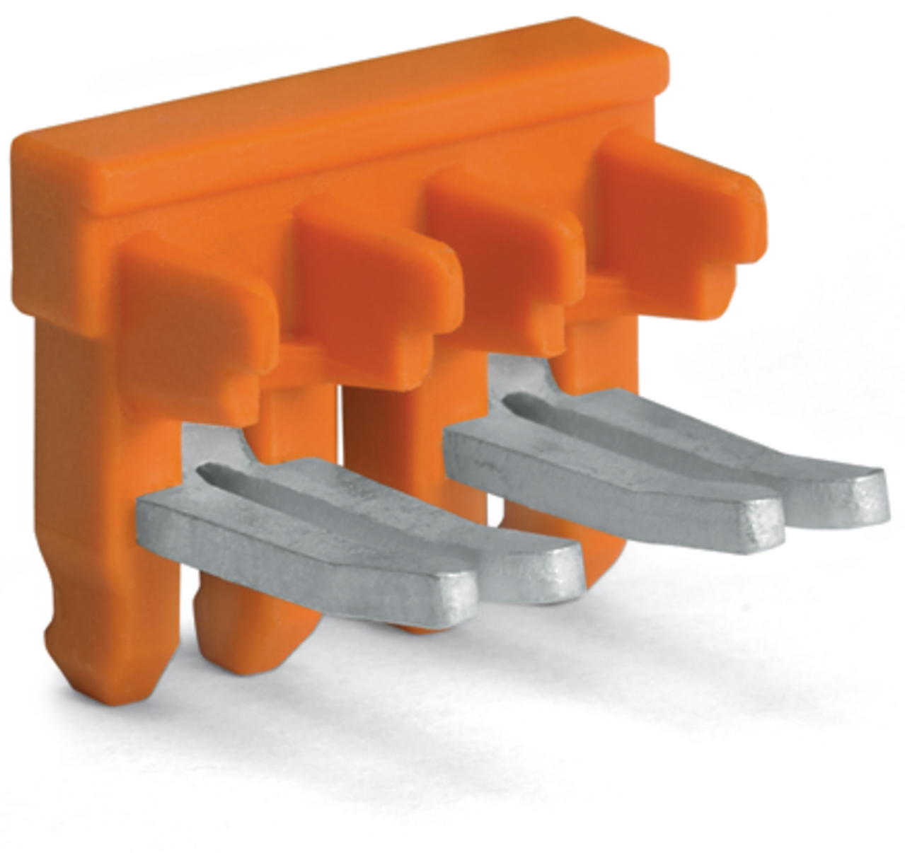 Adjacent jumper for switching lever; 2-way; insulated; orange