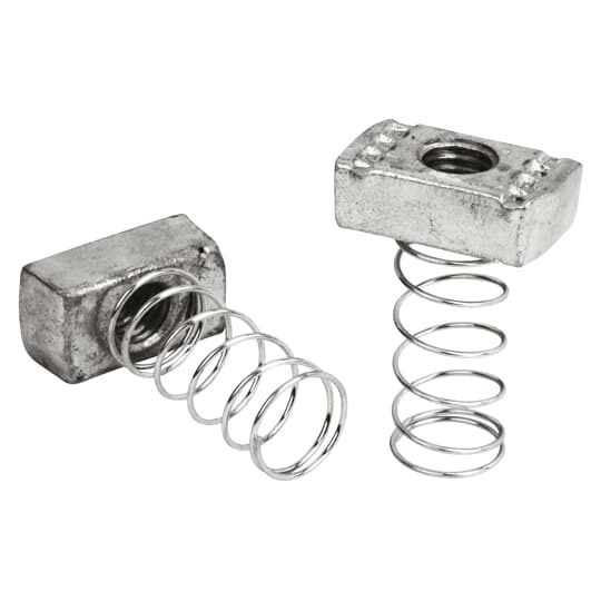 A100-5/16-SS Superstrut 100 Regular Spring Nut, 5/16-18 UNC Thread, For Use With A and C Series Channel and Insert, Stainless Steel