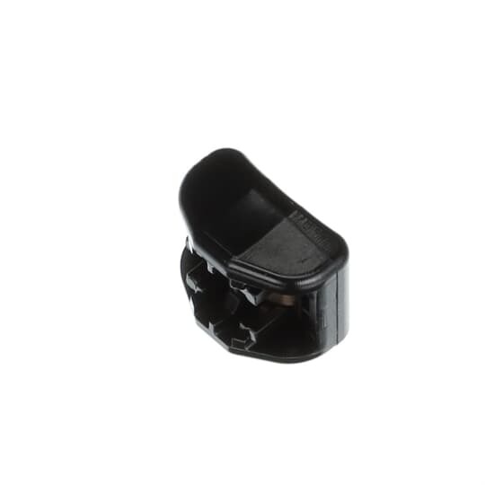 Deltec Cable Tie Locking Head Only, Black Acetal for Temperatures up to 85 Degrees Celsius (185 F), Length of 21.59mm (0.85 Inches), Width of 19.05mm (0.75 Inch), Height of 12.57mm (0.495 Inch), Weather and Ultraviolet Resistant, Bulk Pack
