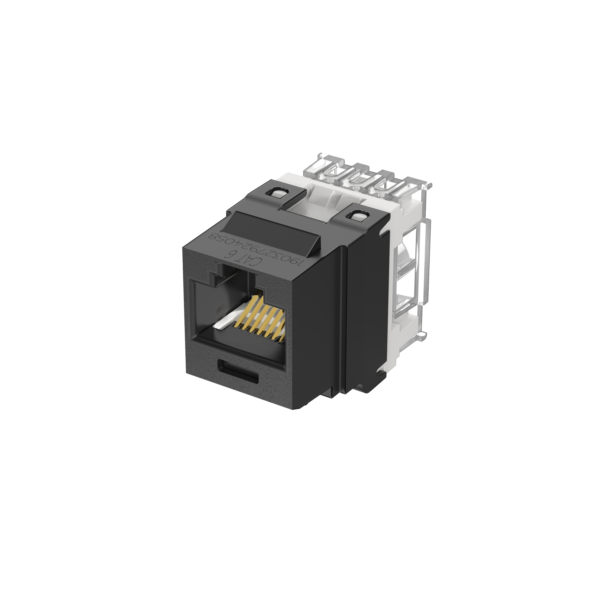 NK Cat 6 punchdown jack module, 25 pack 