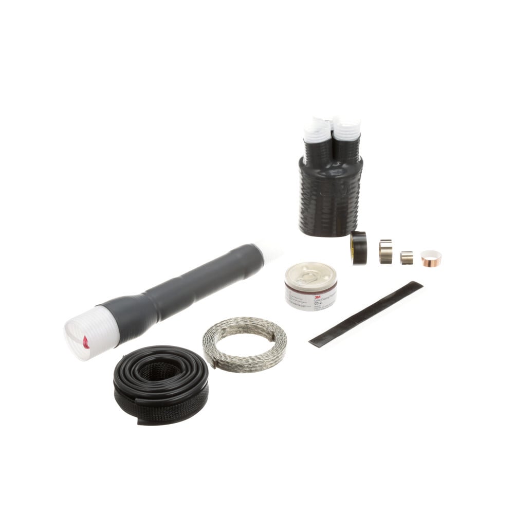 3M(TM) Cold Shrink QT-III, 3 Conductor Termination Kit 7622-T-110-3W,  0.70-0.92 in (17.8-23.4 mm) Cable Insulation O.D.