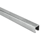 Channel, 12 Gauge, 1-1/2 Inch x 1-1/2 Inch, Length 10 Feet, Type 304 Stainless Steel