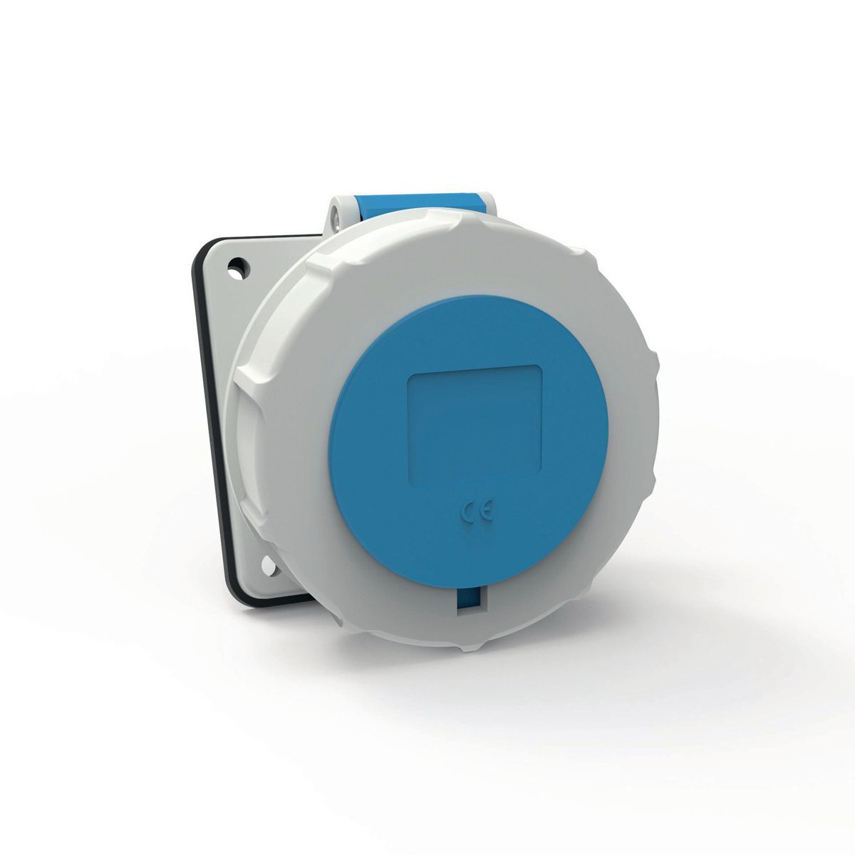 Heavy Duty Products, IEC Pin and Sleeve Devices, Hubbell-PRO, Female, Receptacle, 60/63 A  120/208 VAC, 4-POLE 5-WIRE, Blue, Watertight