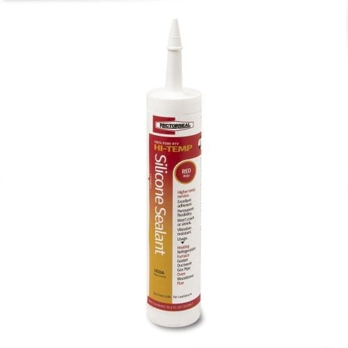 High Temperature Silicone Sealant Caulk, 10.1 oz