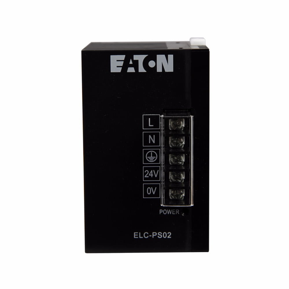 ELC Series Programmable Logic Controllers, ELC power supply, 48W, 2A, 50/60 Hz, 24 Vdc Output, 100240 VAC (-15%+10%) Input