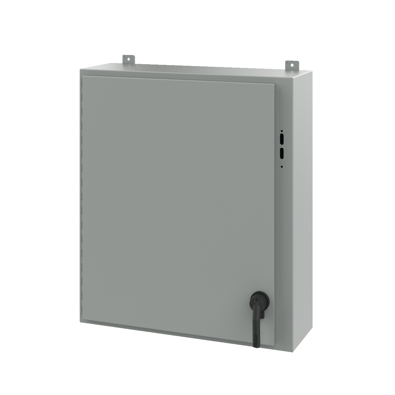 Disconnect Enclosure with Handle Type 12, 36.00x31.38x10.00, Gray, Steel