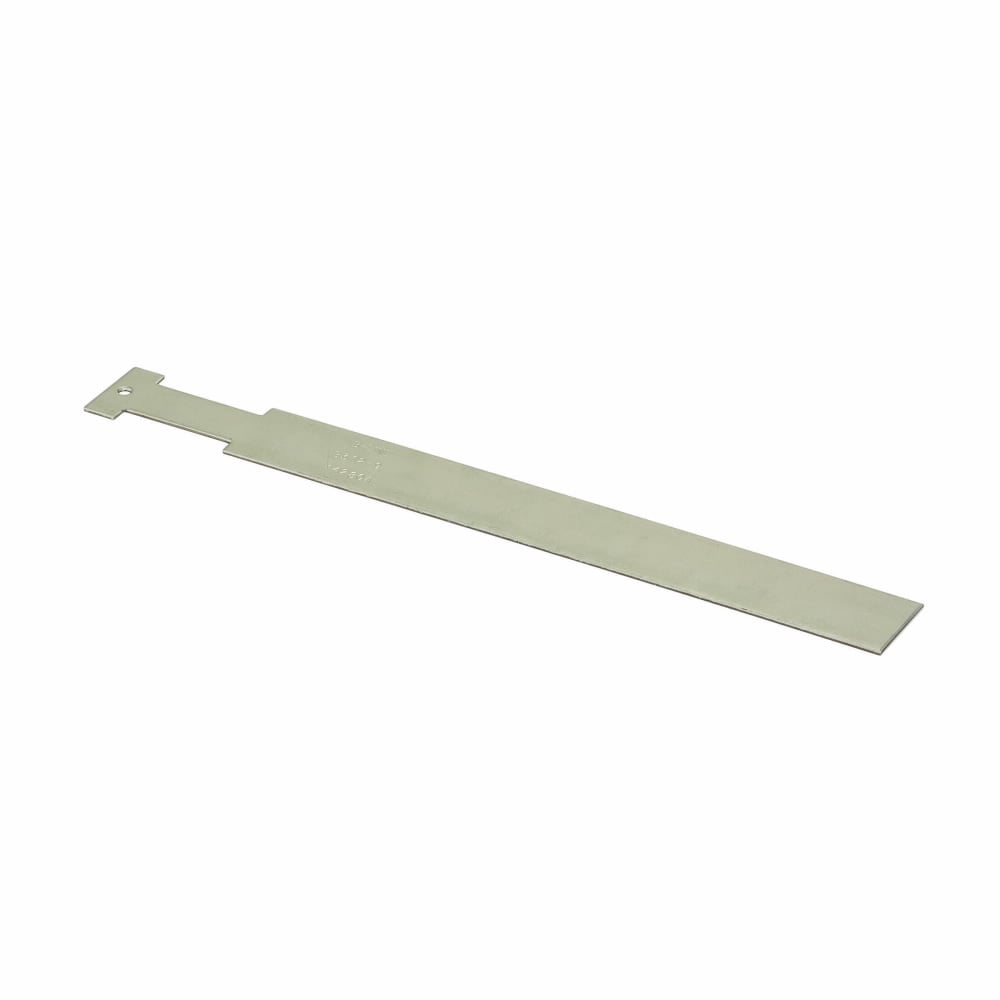 Eaton B-Line series retaining strap, 0.25" H x 12" L x 9" W, Steel, 9.25" beam/flange width