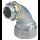 Connector, 90 Degree, Conduit Size 3-1/2 Inches, Height 6.10 Inches, Length 4.82 Inches, Die Cast Zinc