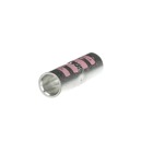 Copper Two-Way Splice Connector, Standard Barrel, Max 35kV, Wire Size 1/0 AWG, Tin Plated, Die Code 42, Die Color Code Pink