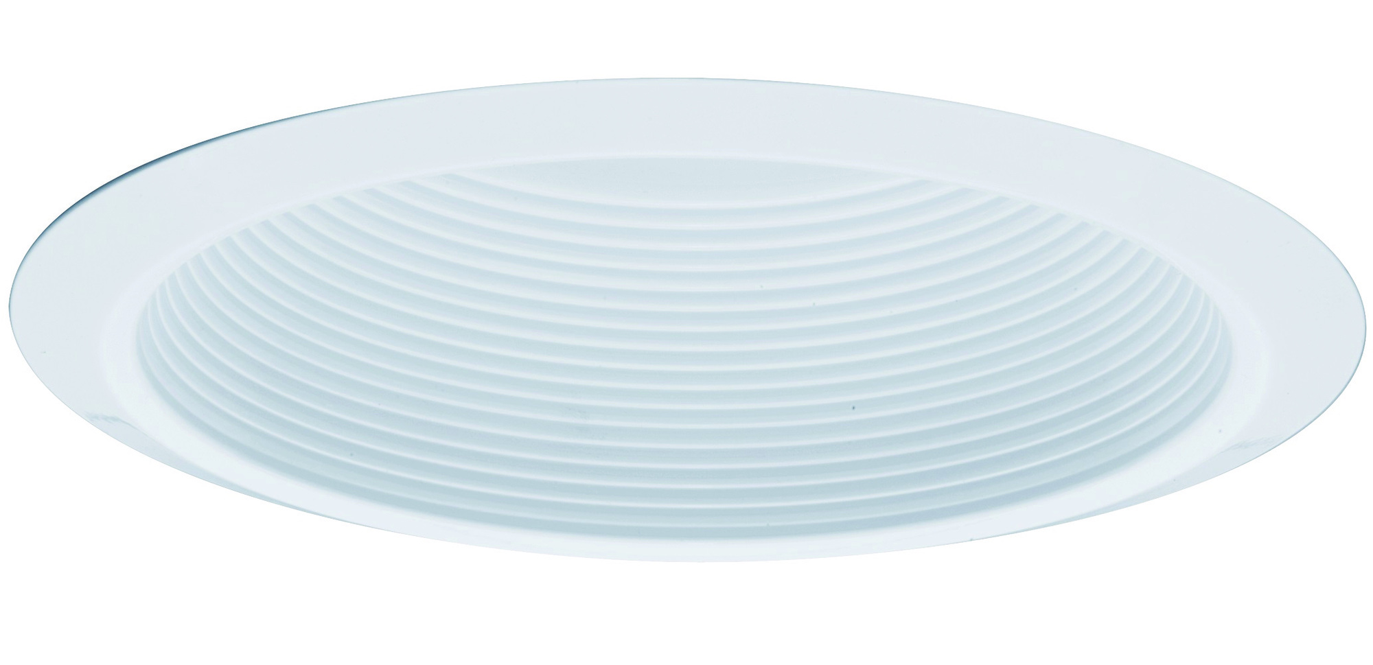 6-in. round baffle narrow flange standard trim with socket to trim interface