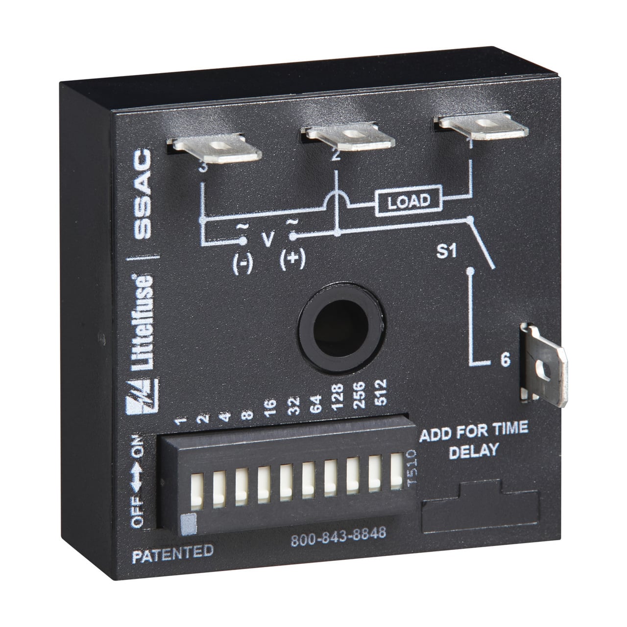The TDUB Series combines digital timing circuitry with universal voltage operation. Voltages of 24 to 240VAC and 12 to 24VDC are available in three ranges. The TDUB Series offers DIP switch selectable time delays ranging from 0.1 seconds to 102.3 minutes in three ranges. Its 1A rated output, ability to operate on multiple voltages, and wide range of switch selectable time delays make the TDUB Series an excellent choice for process control systems and OEM equipment. Operation (Delay-on-Break): Input voltage must be applied before and during timing. Upon closure of the initiate switch, the output energizes. The time delay begins when the initiate switch is opened (trailing edge triggered). The output remains energized during timing. At the end of the time delay, the output de-energizes. The output will energize if the initiate switch is closed when input voltage is applied. Reset: Reclosing the initiate switch during timing resets the time delay. Loss of input voltage resets the time delay and output.