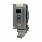Eaton Crouse-Hinds series Arktite WSRD interlocked receptacle with enclosed disconnect switch, 30A, Three-wire, four-pole, Brass contacts, Windowed door, Non-fused, Style 2, 15 HP/20 HP, Copper-free aluminum, Spring door, 1", 480/600 Vac