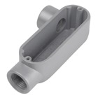 1-1/2 inch Threaded Die Cast Aluminum Conduit Body with Right Side Opening. For Use with Rigid/IMC Conduit.