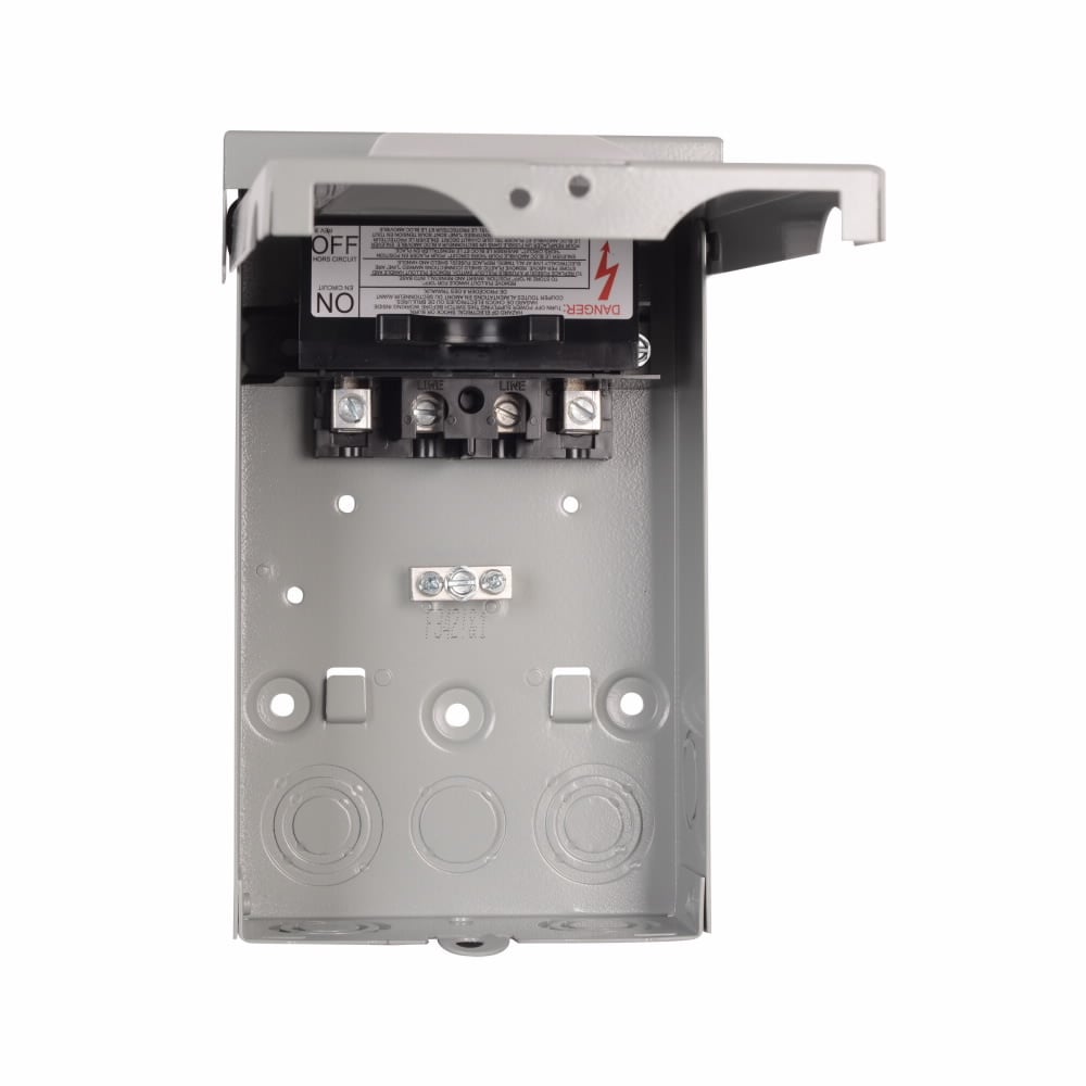 Eaton air conditioning disconnect, Nonfused pullout, 60A, 120/24 Crescent Electric Supply Company