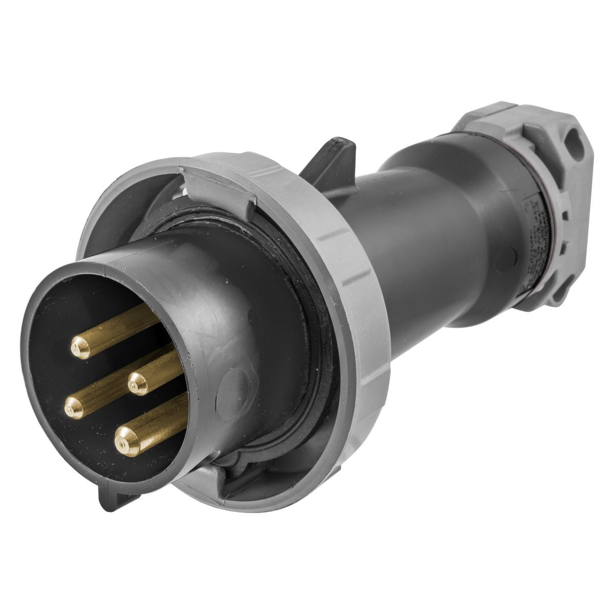 Heavy Duty Products, IEC Pin and Sleeve, Plug, Switched, 60A 3-Phase 600V AC, 3-Pole 4-Wire, NEMA 4X/IP 69K
