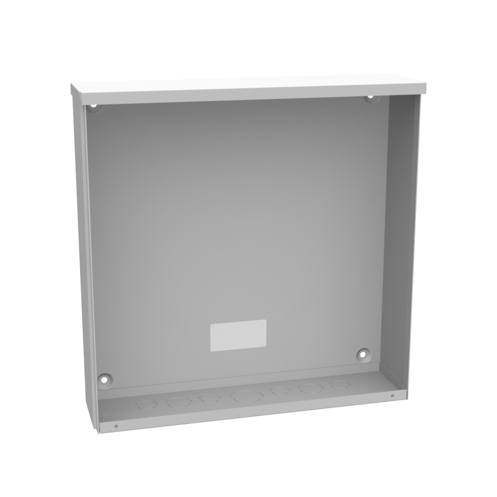 16x4x16 Screw Cover Type 3R UL Listed Steel Knockouts ANSI 61 Gray Quad D Knockout for Lock Emboss Mounting Holes in Back