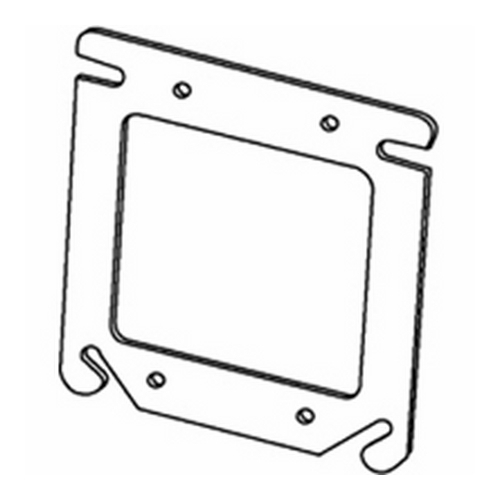 Features: Configuration Double Device, Standard:UL E18095, Material: Steel, Shape: Square, Size:4 X 4 IN