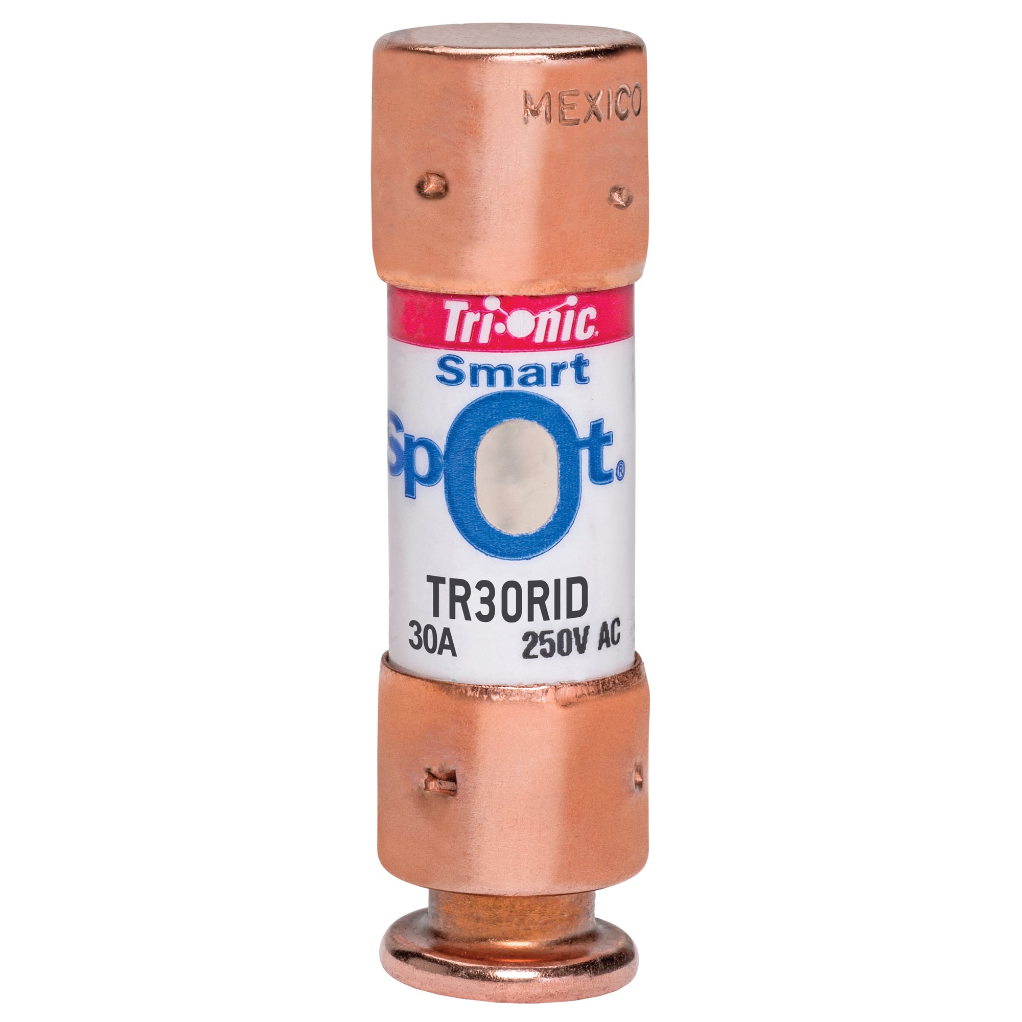Fuse TR-R - Class RK5 - Time-Delay 250VAC 160VDC 30A Ferrule SmartSpot