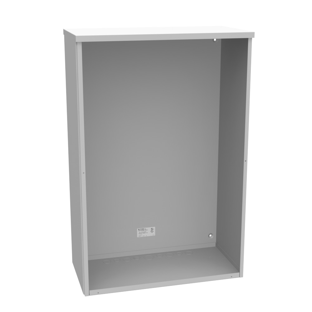 36x12x24 Screw Cover Type 3R UL Listed Steel Knockouts ANSI 61 Gray Quad D Knockout for Lock Emboss Mounting Holes in Back