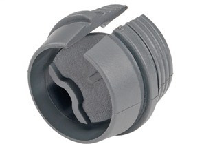 Connector, Snap-In, PVC, k.o. size 3/4"