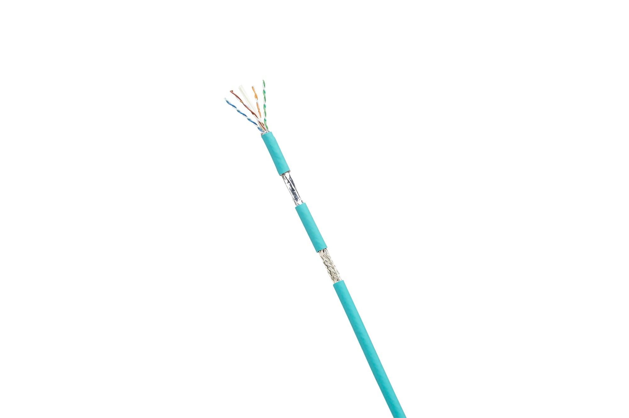 Copper Cable, Cat 6A, 4-Pair, 24/7 AWG, SF/UTP, CM