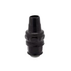 Star Teck aluminum fitting PVC coated. Hub size of 1-1/4 inch. Range over jacket from 1.500 - 1.625 inch.