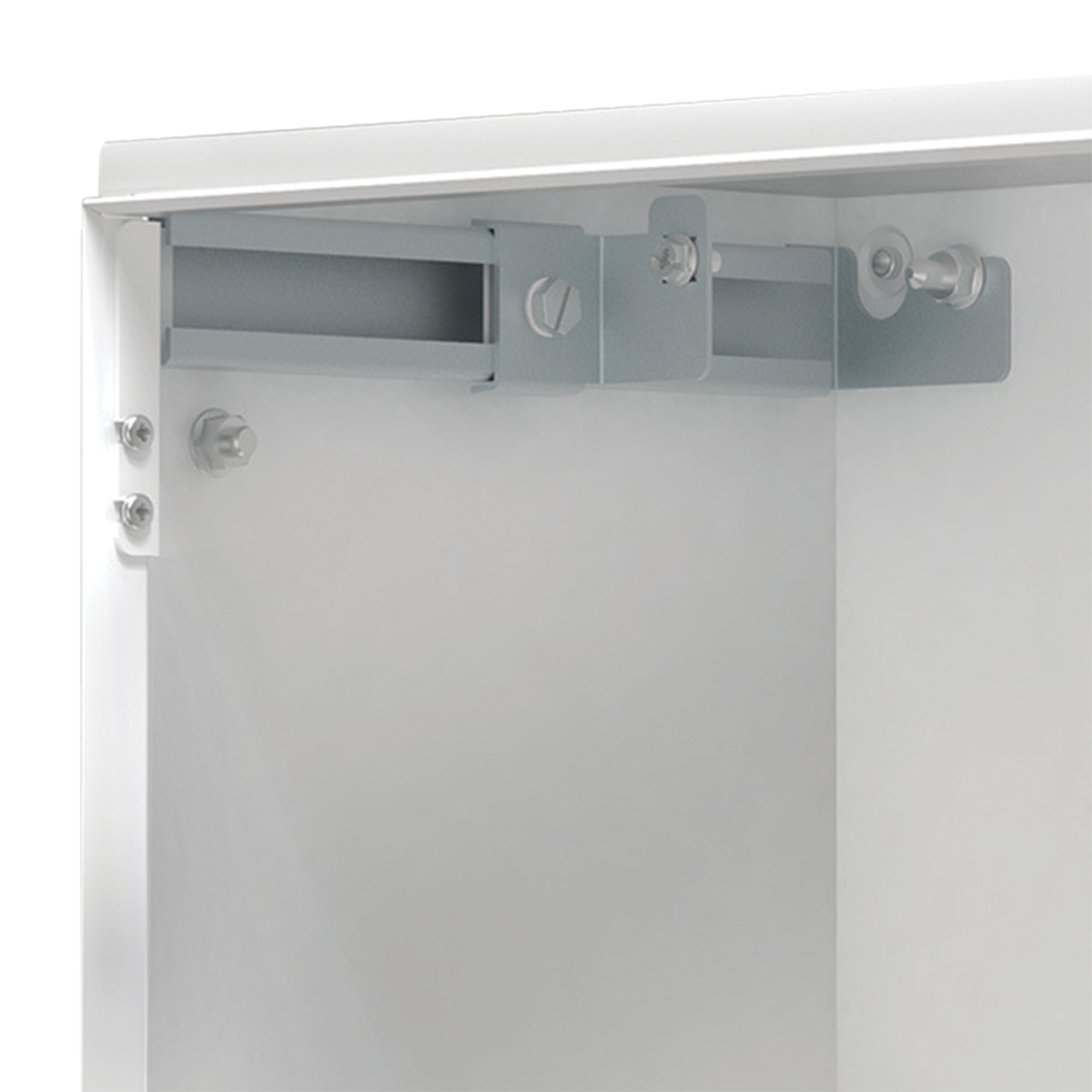 Depth Adjustment Kit Wall Mount Enclosures, AMG, 97x65x282mm, Galvanized, Steel