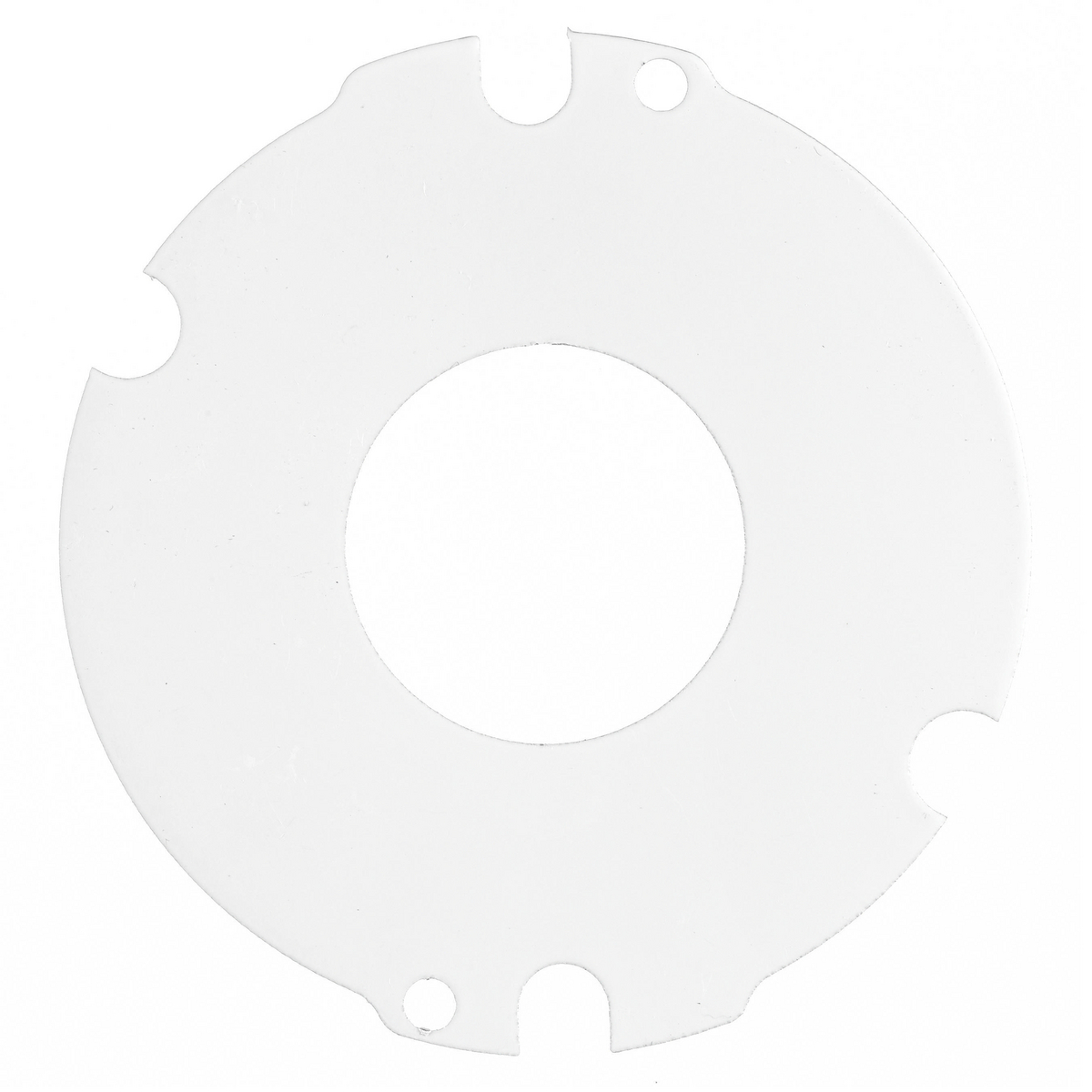 In-Floor Delivery Systems, SystemOne, Recessed 4" Series, Sub Plate, (1) 1.40" Opening
