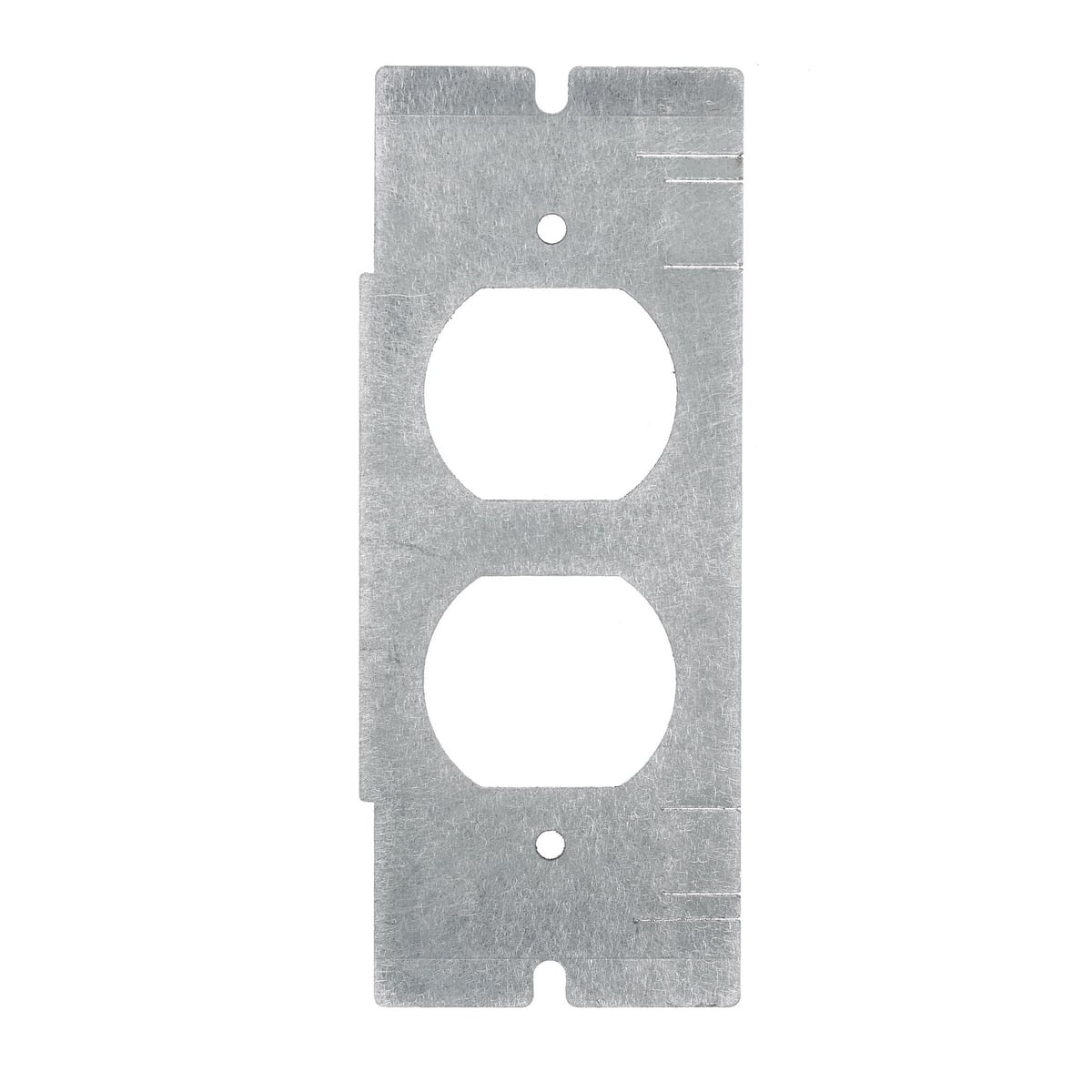 Concrete, Access, Wood Floorboxes, Recessed, 2, 4, & 6-Gang Series, Mounting Plate, 1-Gang, (1) Duplex Opening