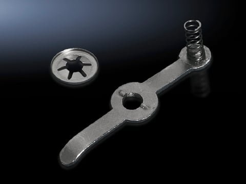 Base/plinth components, front and rear, 100 mm, Stainless steel for TS, SE