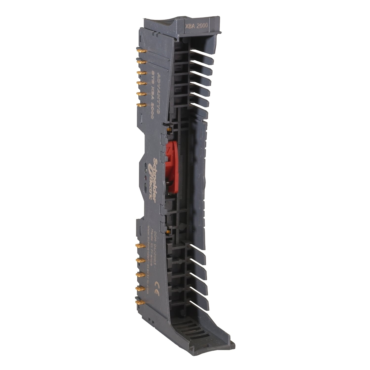 Modicon STB - mounting base - for I/O module internal bus extension