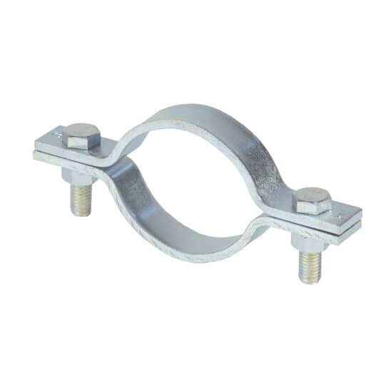 Clamp, Two-Bolt Pipe, Pipe Size 8 Inch, Rod Take Out 6-3/8 Inch, Steel