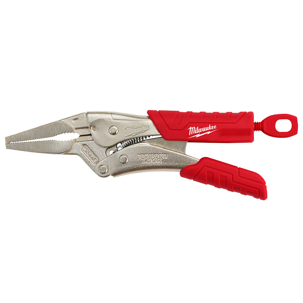 6 in. Long Nose Pliers w/Grip