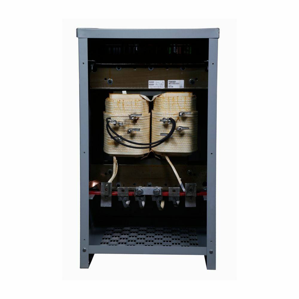 General-Purpose Transformer, Ventilated, Dry Type Distribution, DS-3, Single-phase, PV: 240 X 480V, Taps: 1 at +5% FCAN, 2 at -5% FCBN X 2 at +2.5% FCAN, 4 at -2.5% FCBN, SV: 120/240V, 150C, 10 kVA, Al windings, Frame: 815, uses WS15