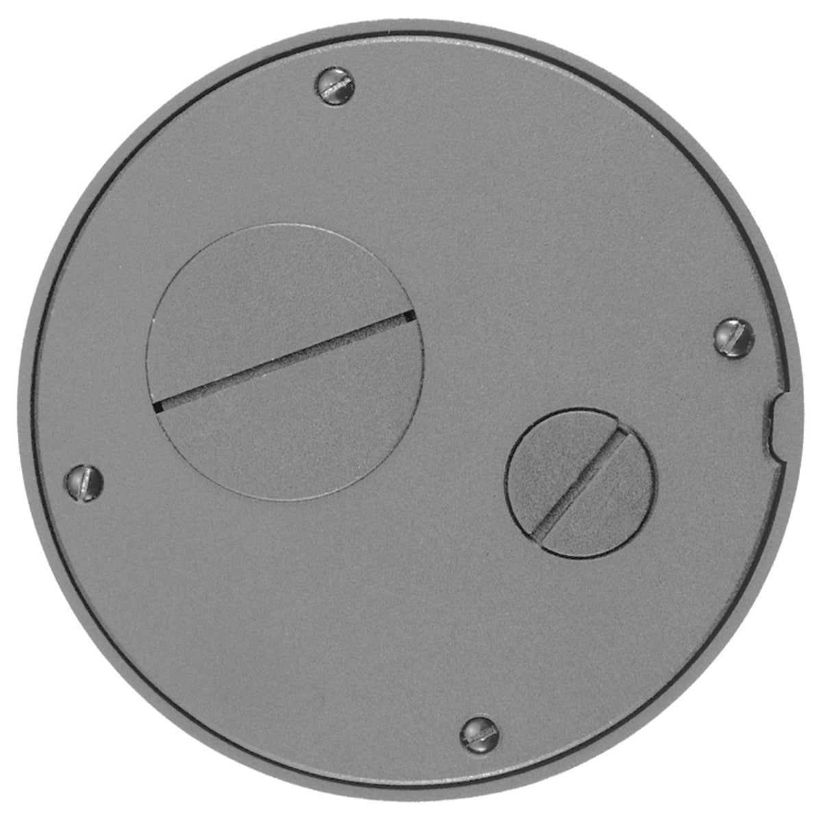 SystemOne Tile Furniture Feed Cover/Flange Powder Paint Finish
